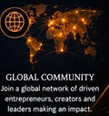 JOIN OUR GLOBAL COMMUNITY